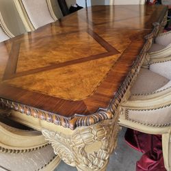 Dining Table With  8 Chairs 