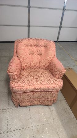 Pink chair