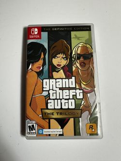 GTA Grand Theft Auto Nintendo Switch The Trilogy Video Game Case