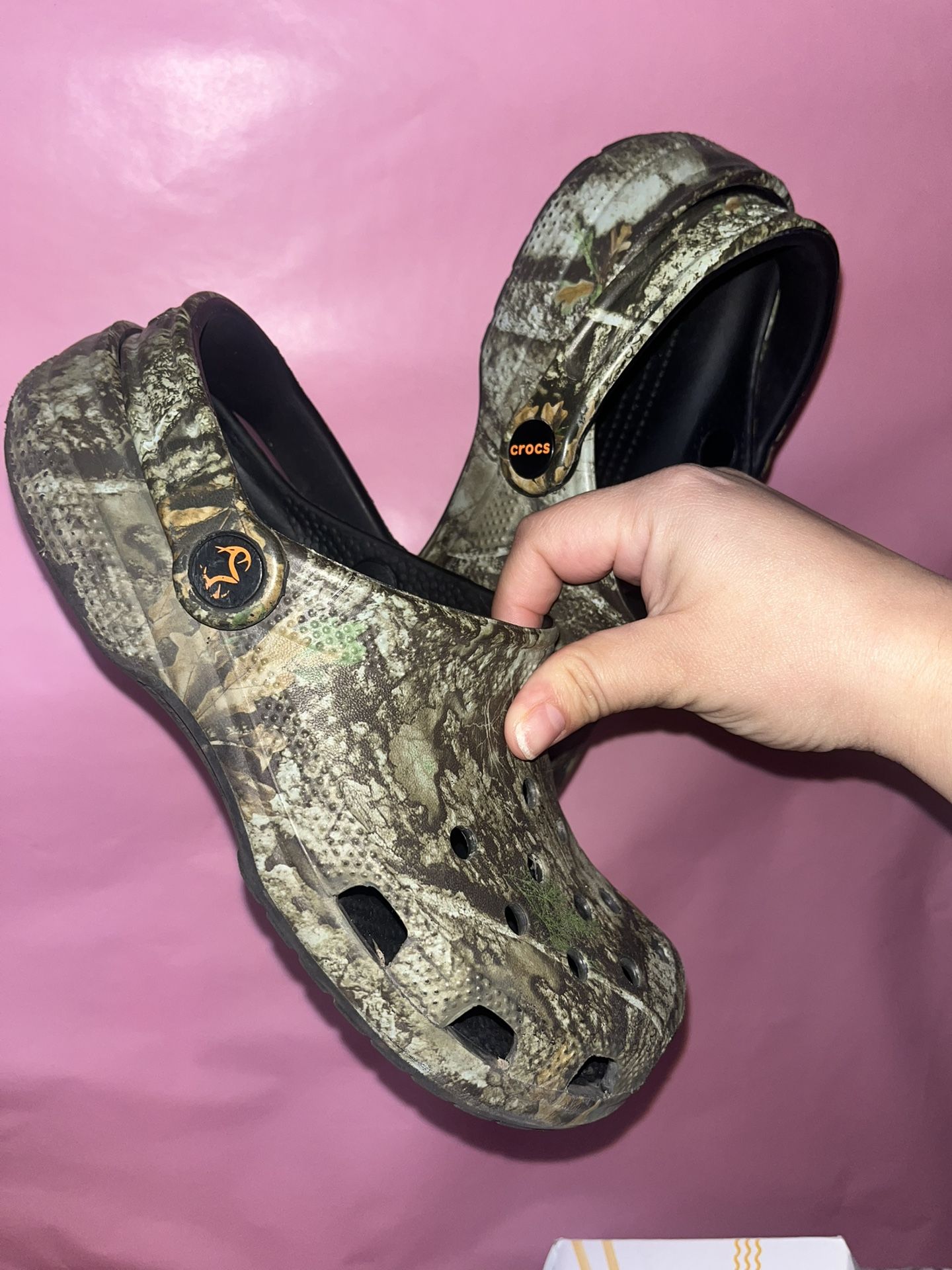 Camouflage Crocs 
