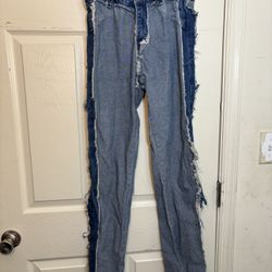 Custom Distress Jeans