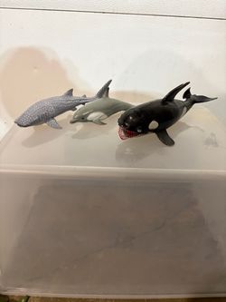 Ocean Animal Figurines Set of 3
