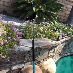 Custom CALSTAR 6460XH 6' 40 100 lb ALL ROLLER BIG GAME FISHING ROD!! 