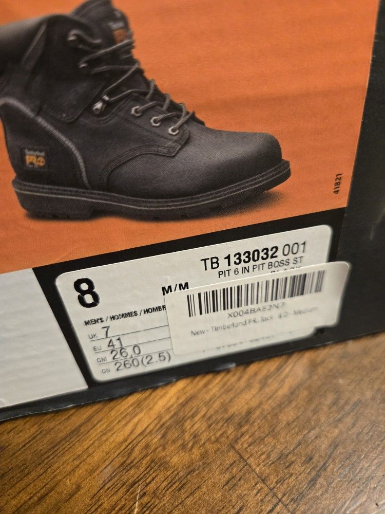 Timberland Steel Toe Boot