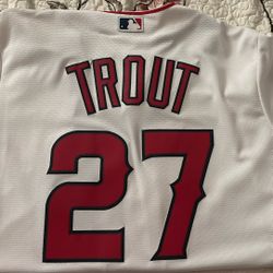 Trout Angels Jersey