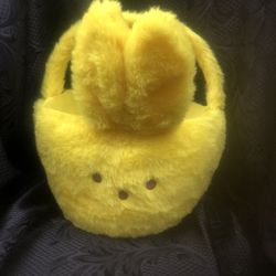 Yellow PEPES Easter Basket Brand New