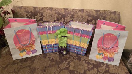 Easter Gift Bags And Easter Grass Tissue Paper