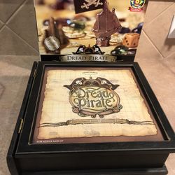 2004 Dread Private Board Game Front Porch Classic Book Edition Collectible Wood Box