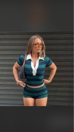 2 piece short set