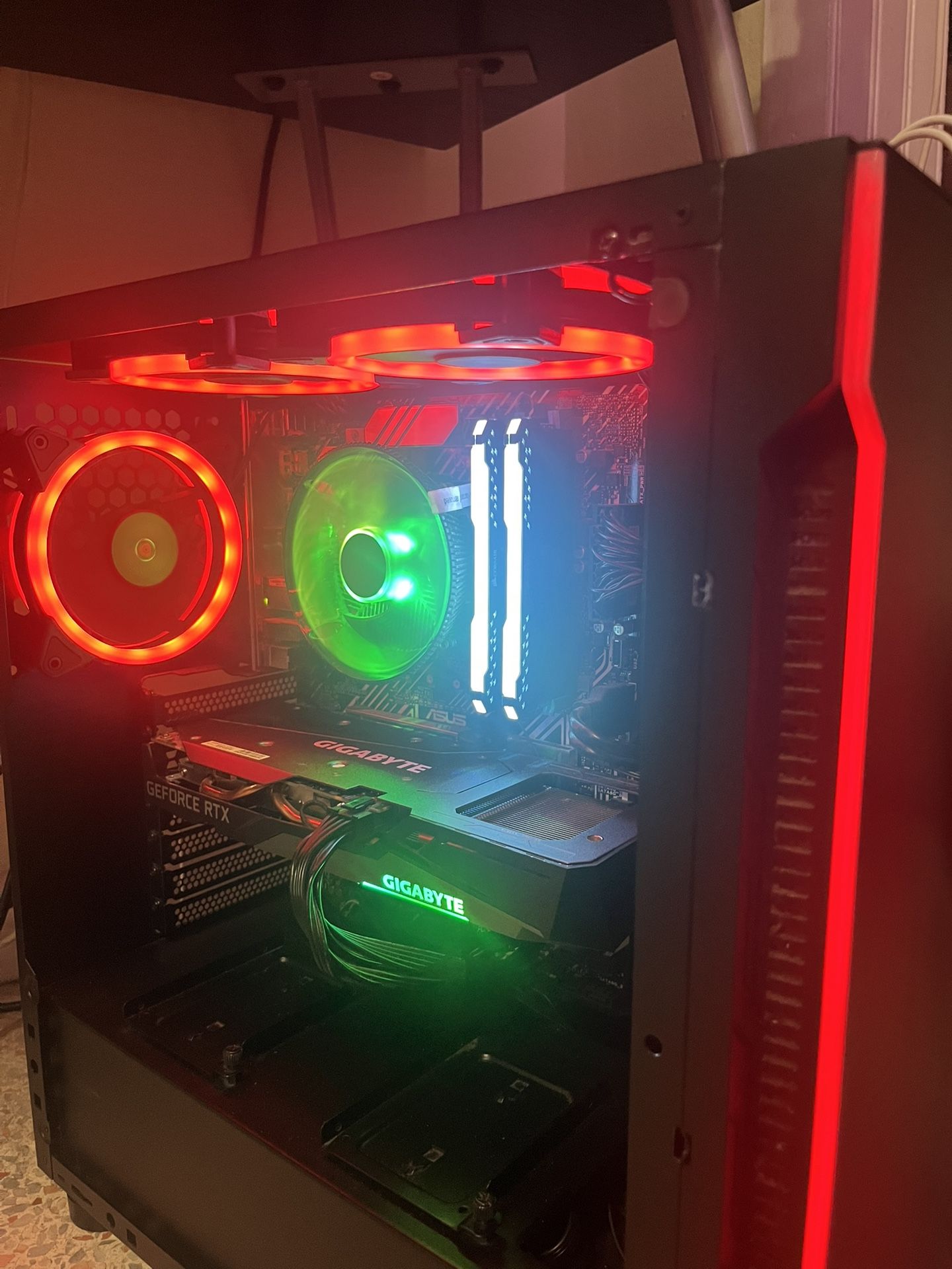 Gaming PC + Monitor