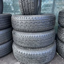 SET OF FOUR GENERAL GRABER P255 /70 R17