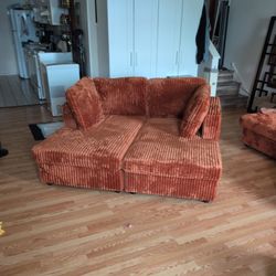 Corduroy Chaise Lounger