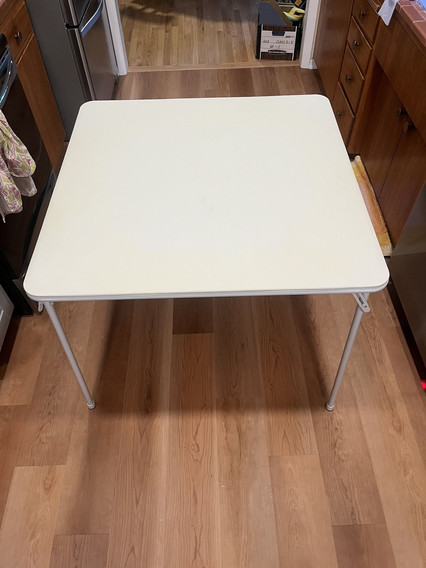 Square Folding Card Table - 38"