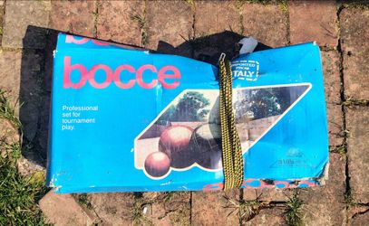 BOCCE BALL SET