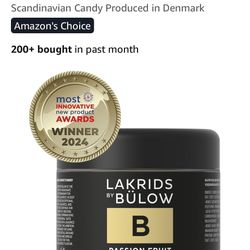 LAKRIDS BY BÜLOW Passion Fruit Chocolate Coated Liqourice