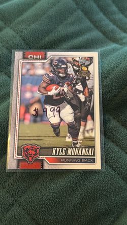 Kyle Monangai Topps All-Rookie Team Football Card