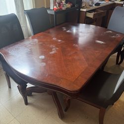 Wooden Kitchen Table 