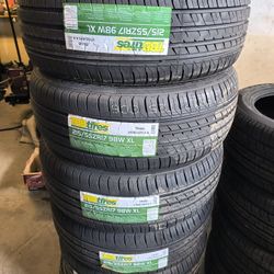 215/55/17 TBB Highway Tires Installed And Balanced/ Instaladas Y Balanceadas 