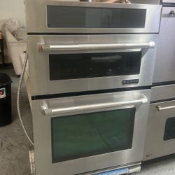 Jenn Air 30”Wide Microwave Oven Combo Stainless Steel