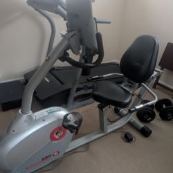 Stationary Recumbent Schwinn Bicycle
