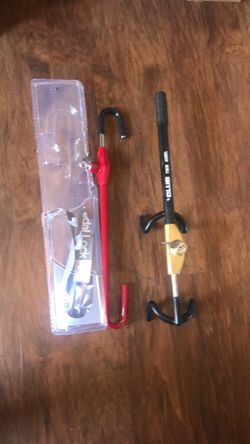 Club bar lock to secure car  I have 2.  Both for $30dollars