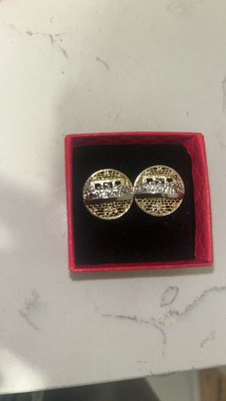 Last supper earrings XL *14k gold filled*