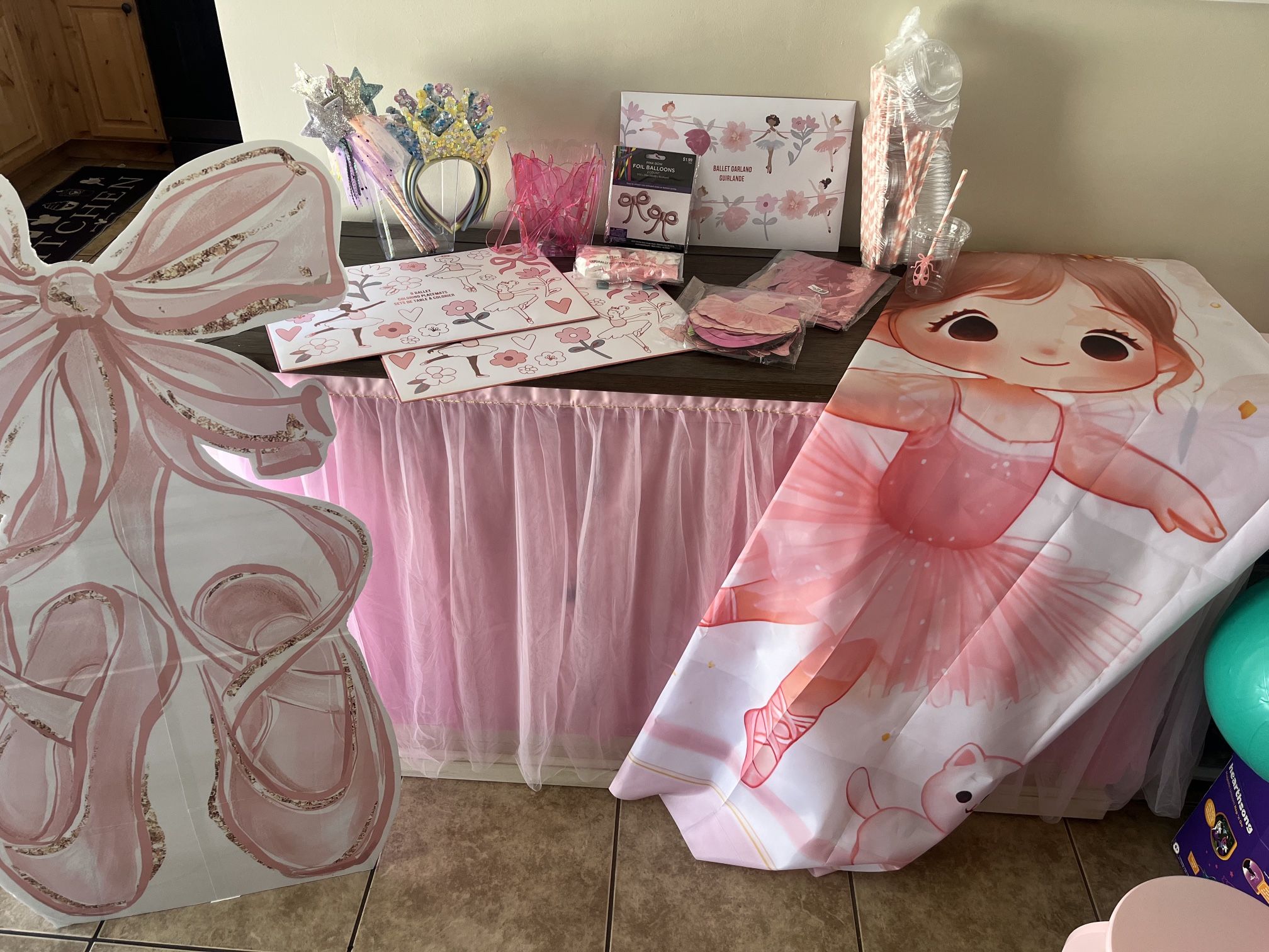 Ballerina Party Supplied