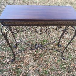 Metal Console Table 