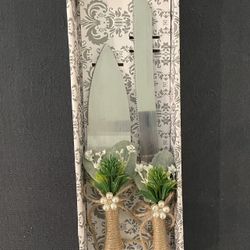 Wedding Cake Cutting Set