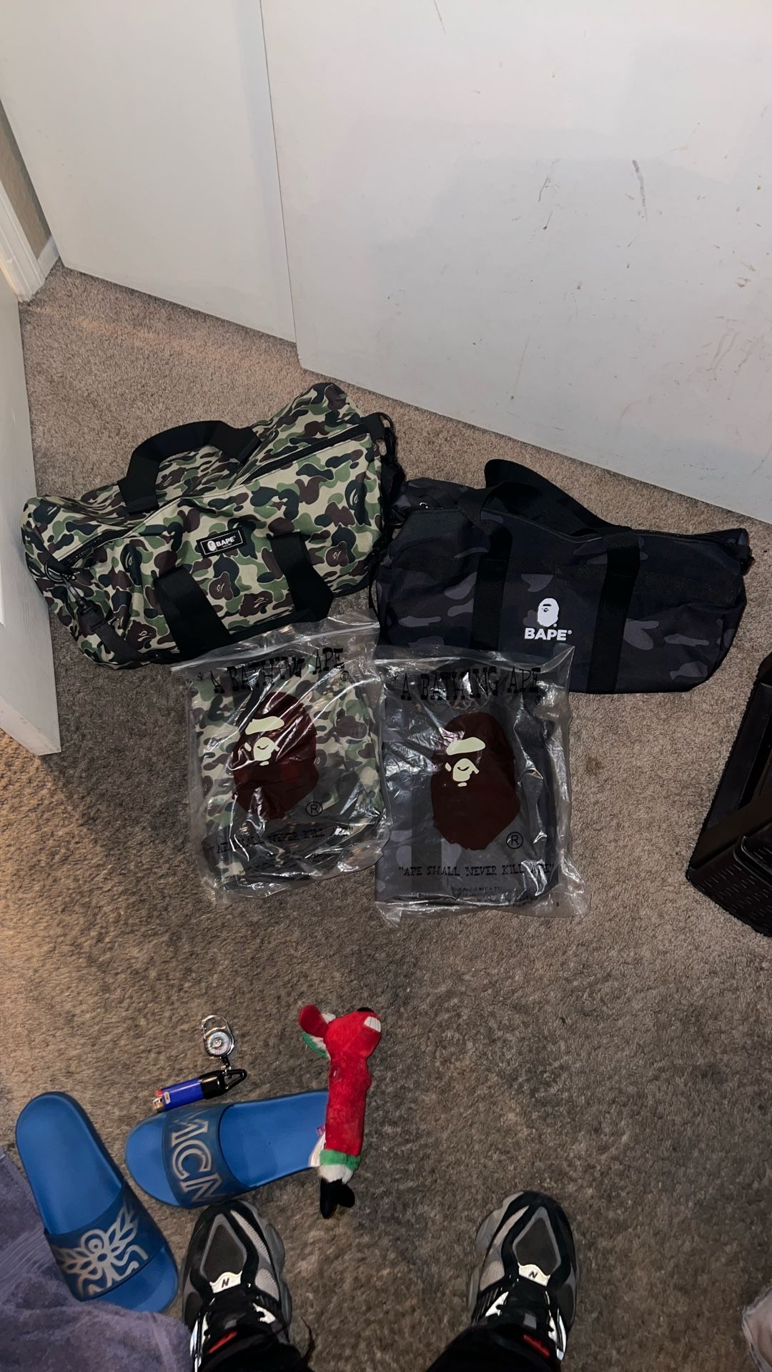 Bape Duffle Bags