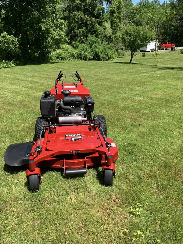 ferris fw 35 48 inch hydro mower with electric start for