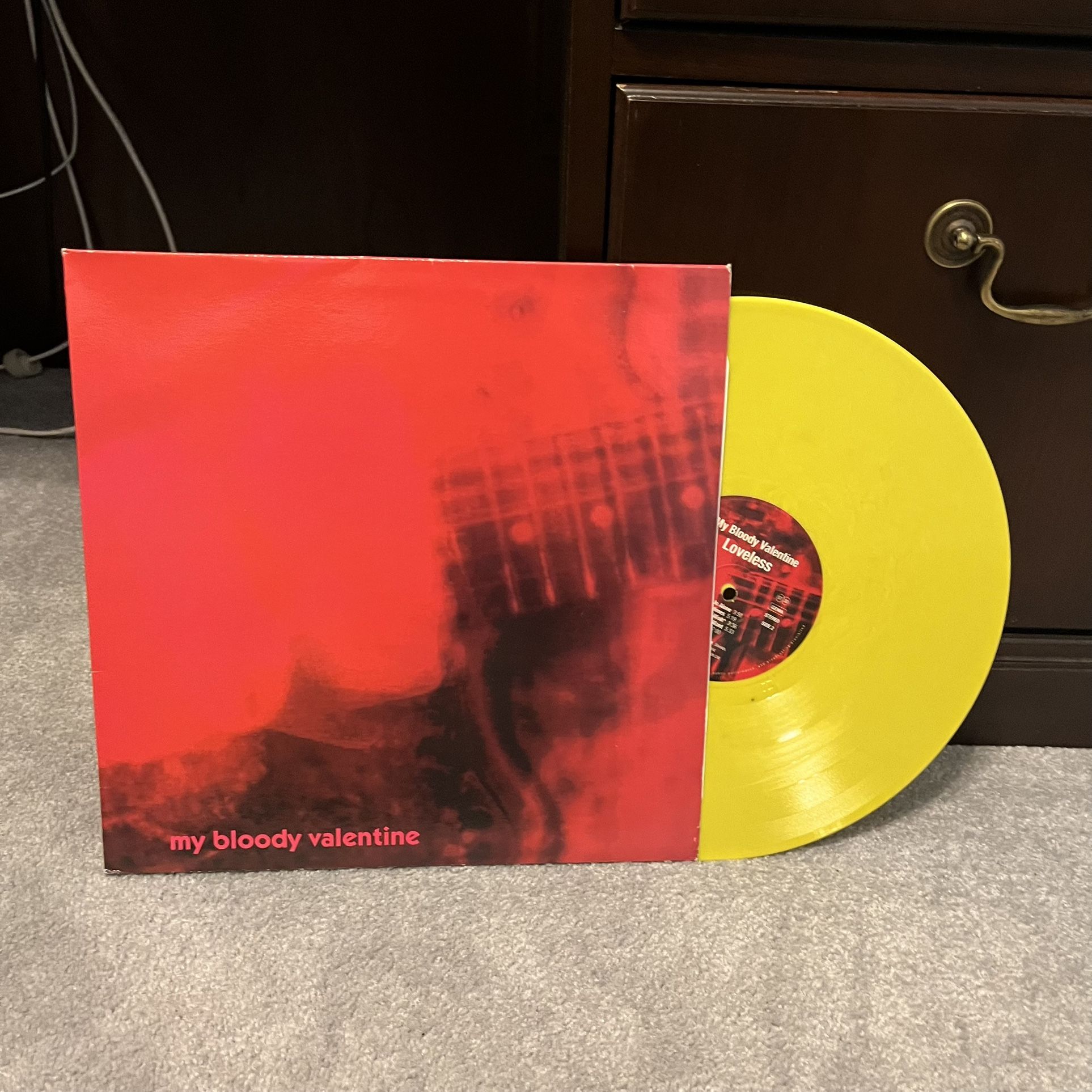 My Bloody Valentine MBV - Loveless Limited Edition Yellow Vinyl Record