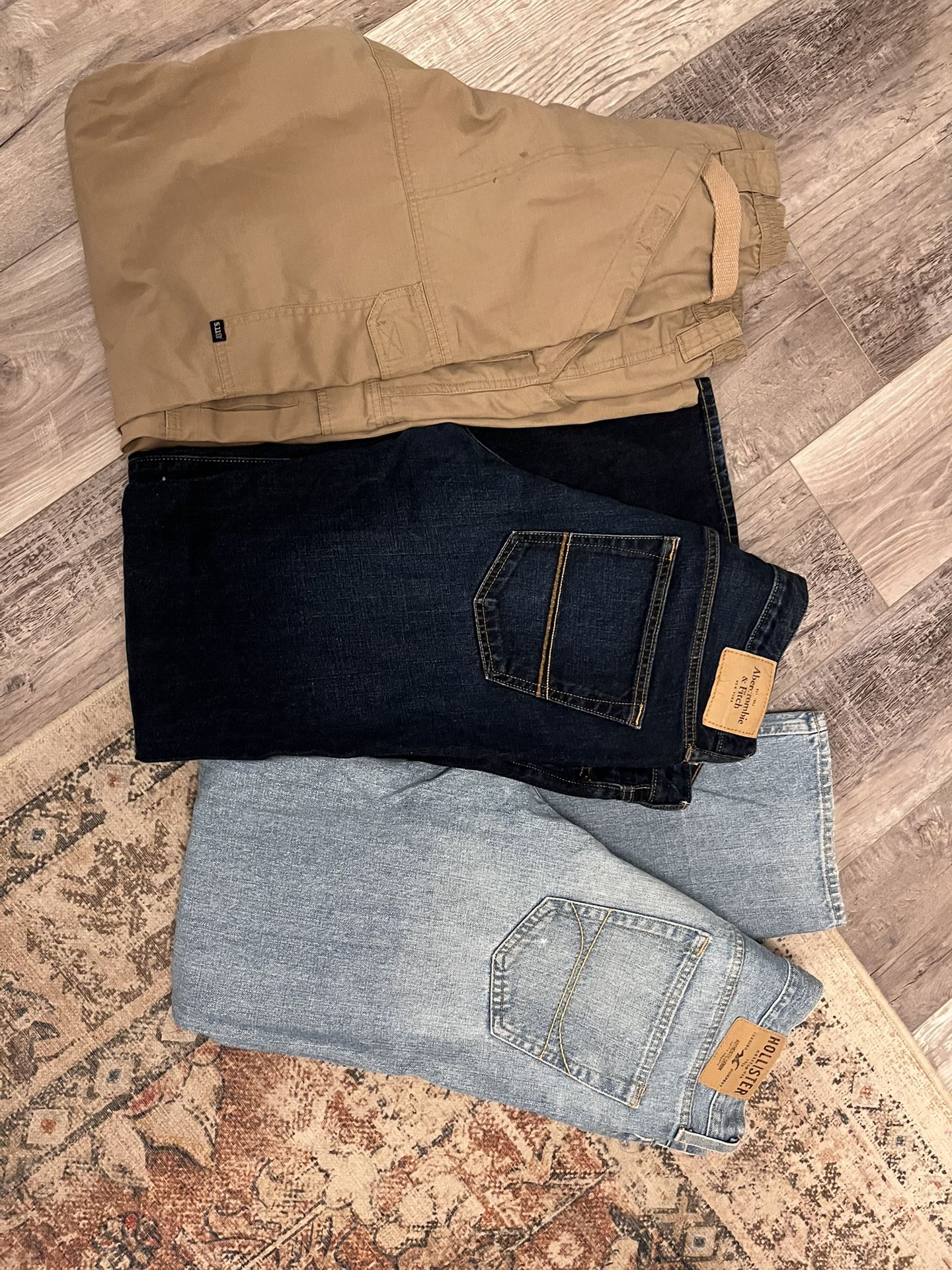 Mens Hollister Jeans Lot + 511