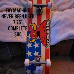 Brand New Toy Machine 7.75 Complete Skateboard