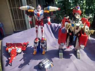 Superhuman Samurai Syber Squad 
Set of Gridman, God Zenon, and Dyna Dragon