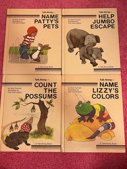 Set of 4 Talk-Along Children’s Books, Hardback, 2005
