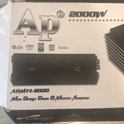 Audiopipe 2000w Apmn Amp