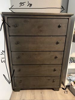 5 drawer dresser