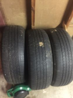 3 tires good condition