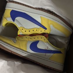 Travis Scot Dunks Air Jordan 1 Retro Low OG Canary 