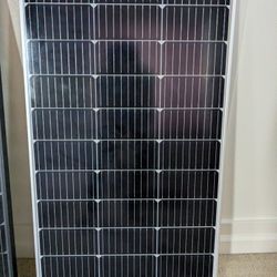 Newpowa 100w Monocrystaline Solar Panel 