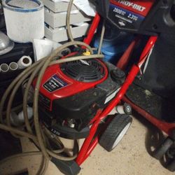Troy Built Pressure Washer