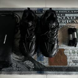 Balenciaga “Track” Triple Black