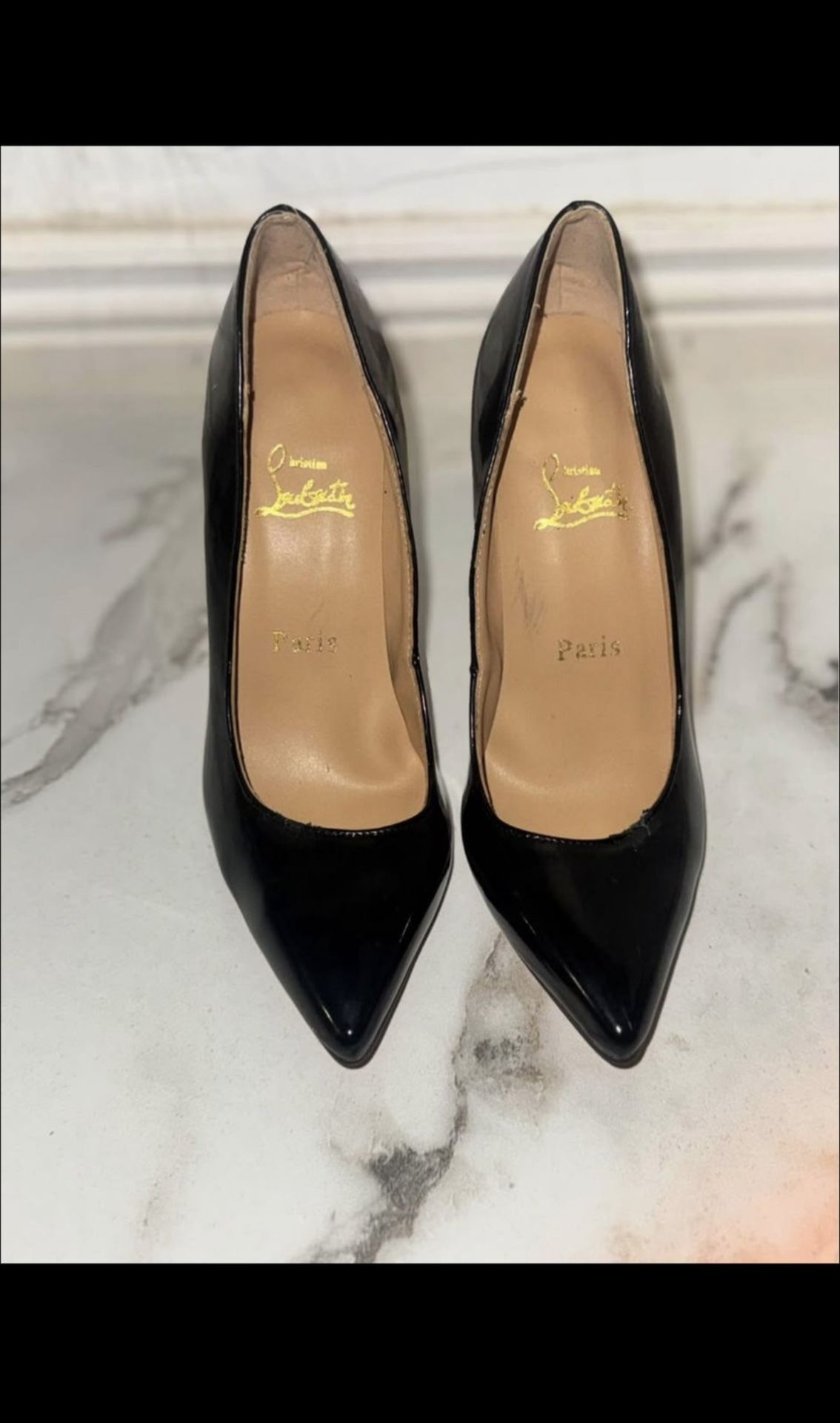 Red Bottom, Stiletto Heels, Size 38