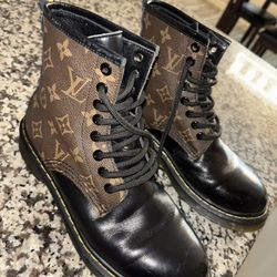 Louis Vuitton X Doc Martin Boots