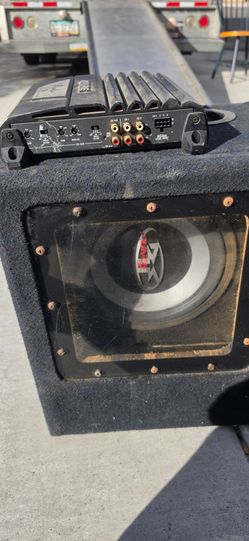 Subwoofer and amp