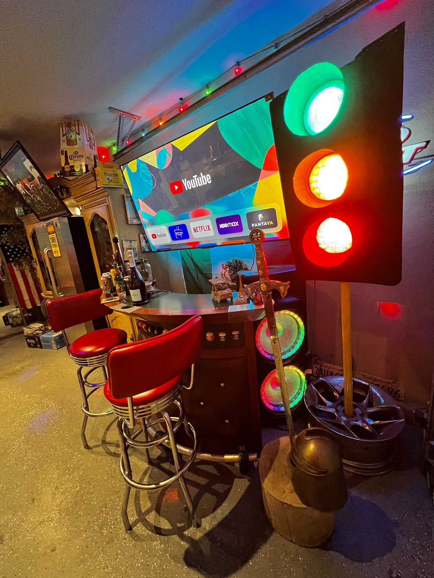 TRAFFIC SIGNAL LIGHT man Cave👍🏽