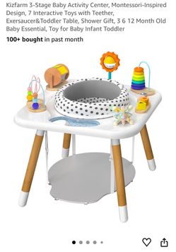Baby Activity Center with Seat and Toys