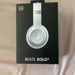 Beats Solo3 Silver