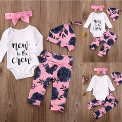  Baby Girl  4pcs Set